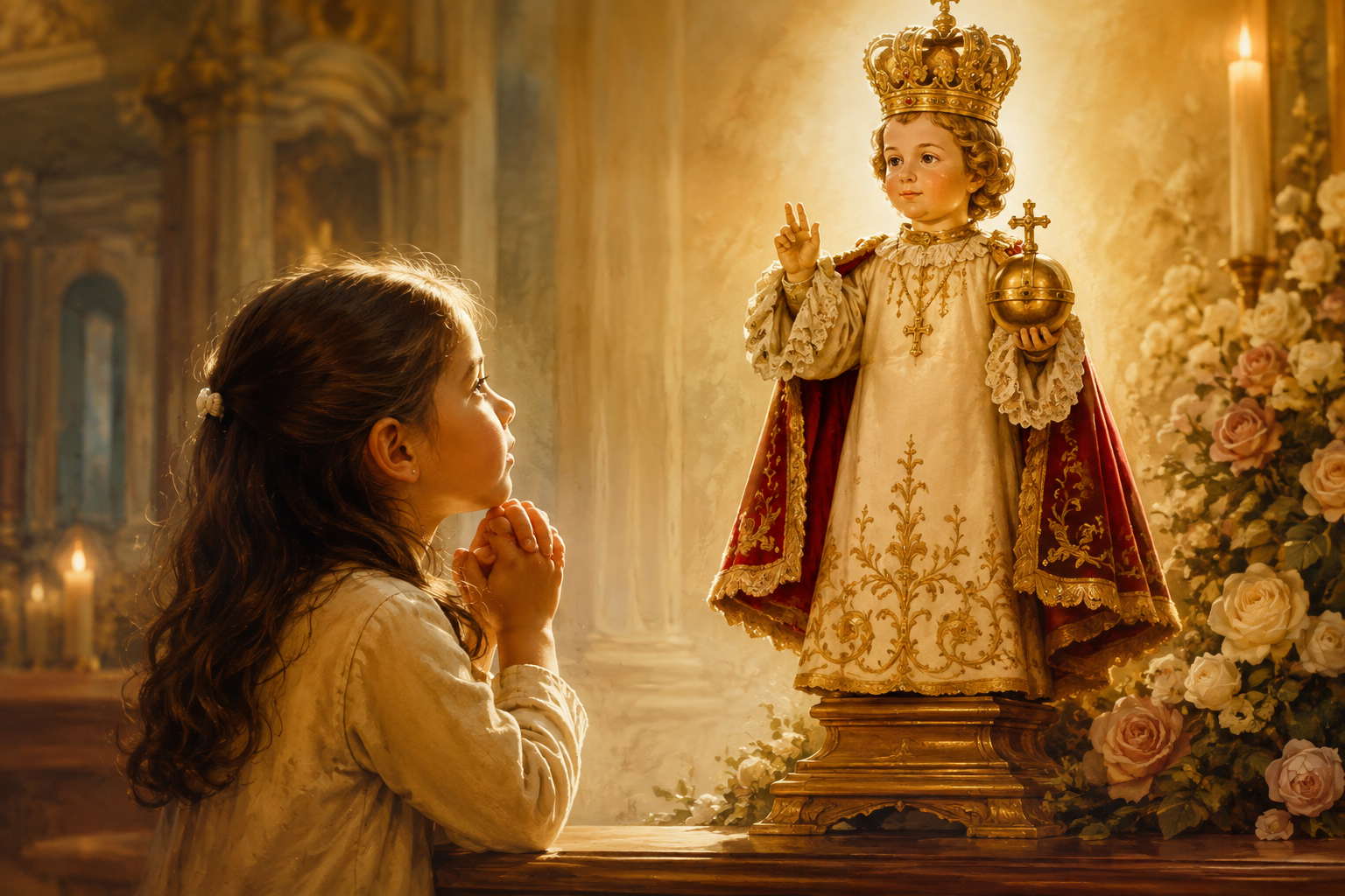 Oração de pedido ao menino jesus de praga