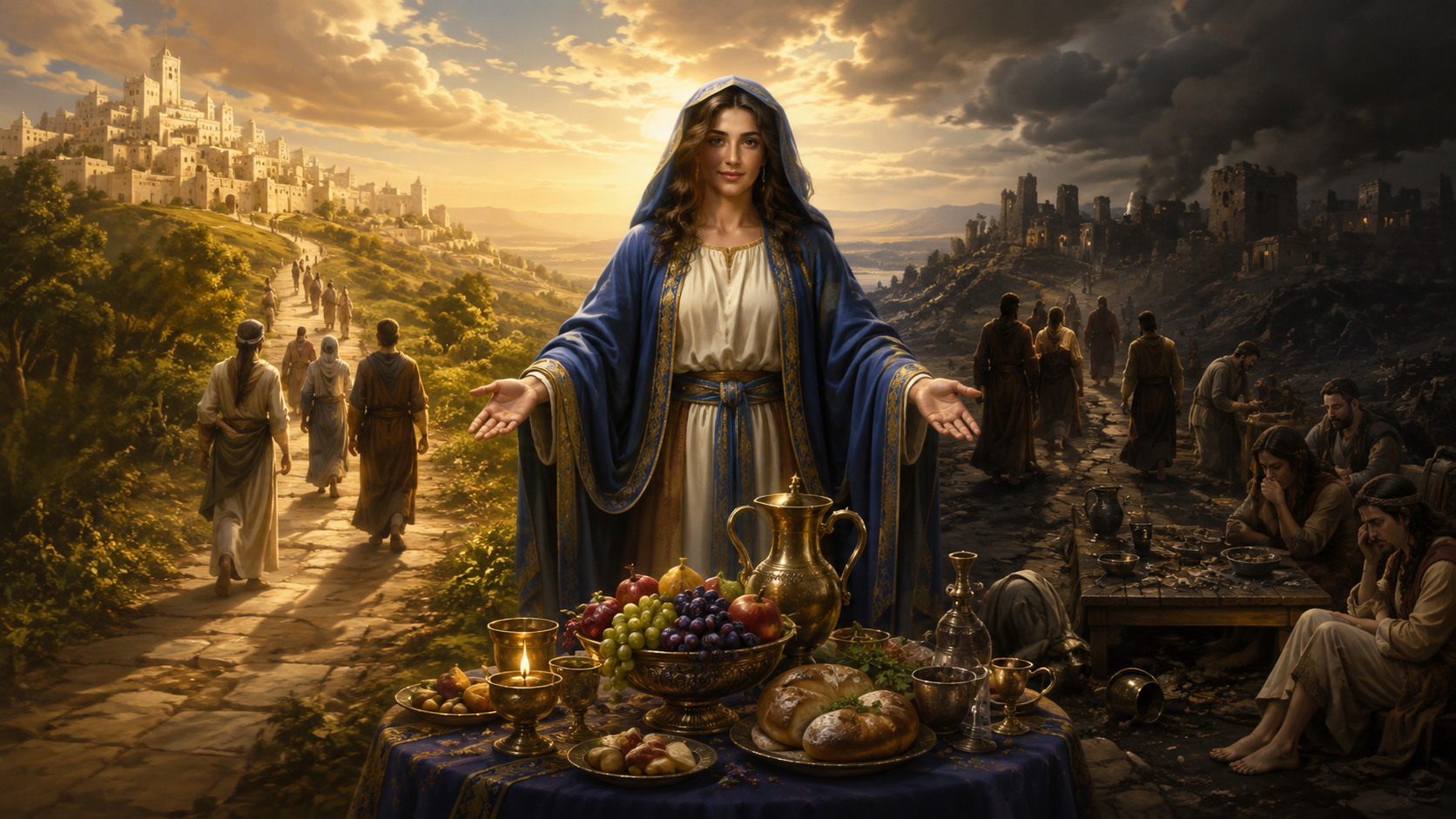 Provérbio o banquete da sabedoria