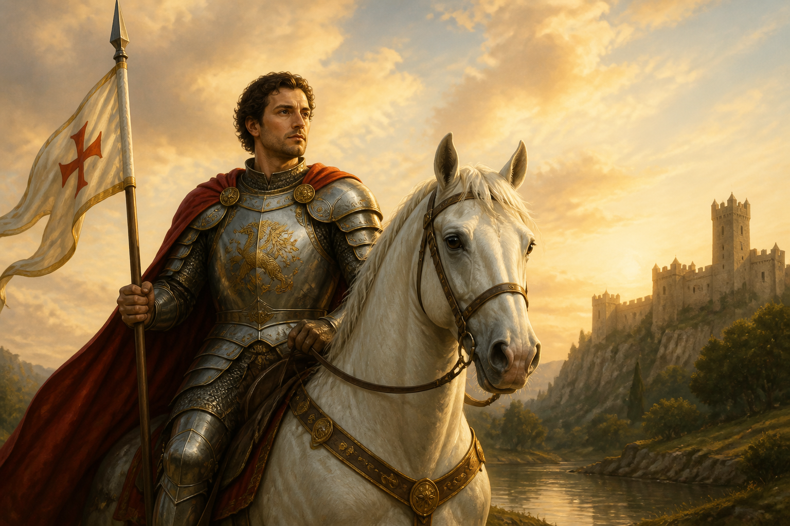 São Jorge em representação de fé e coragem