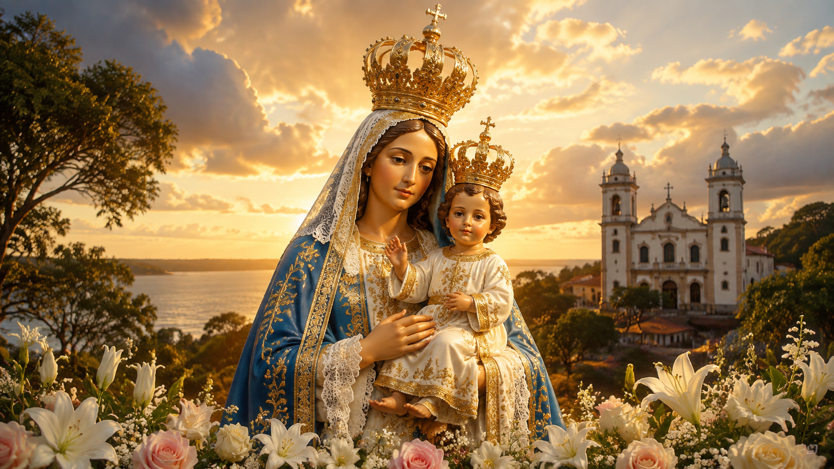 História da nossa senhora de Nazaré