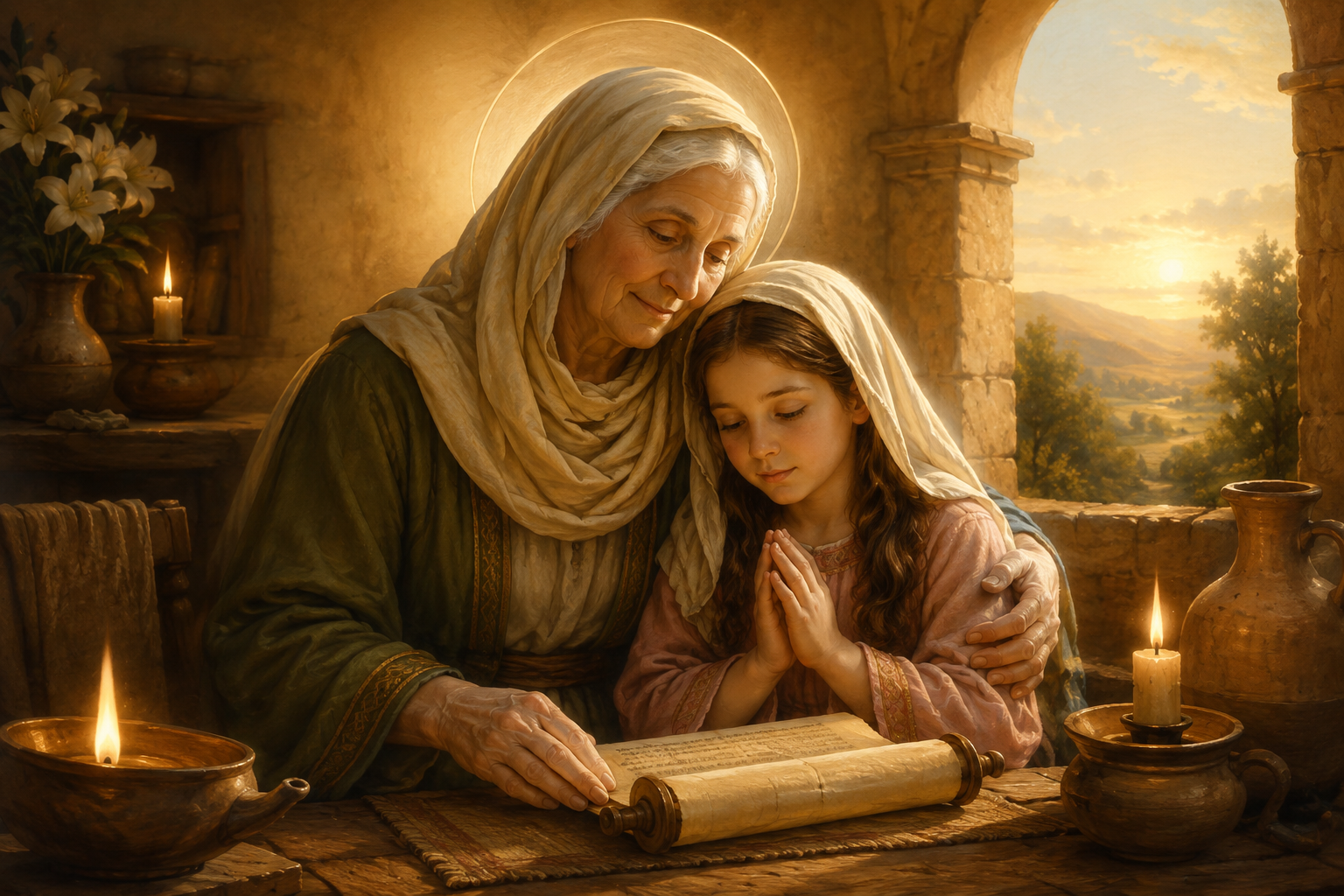oração hino da liturgia das horas de santa ana