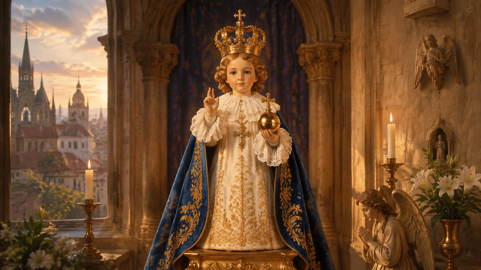 História do menino jesus de praga