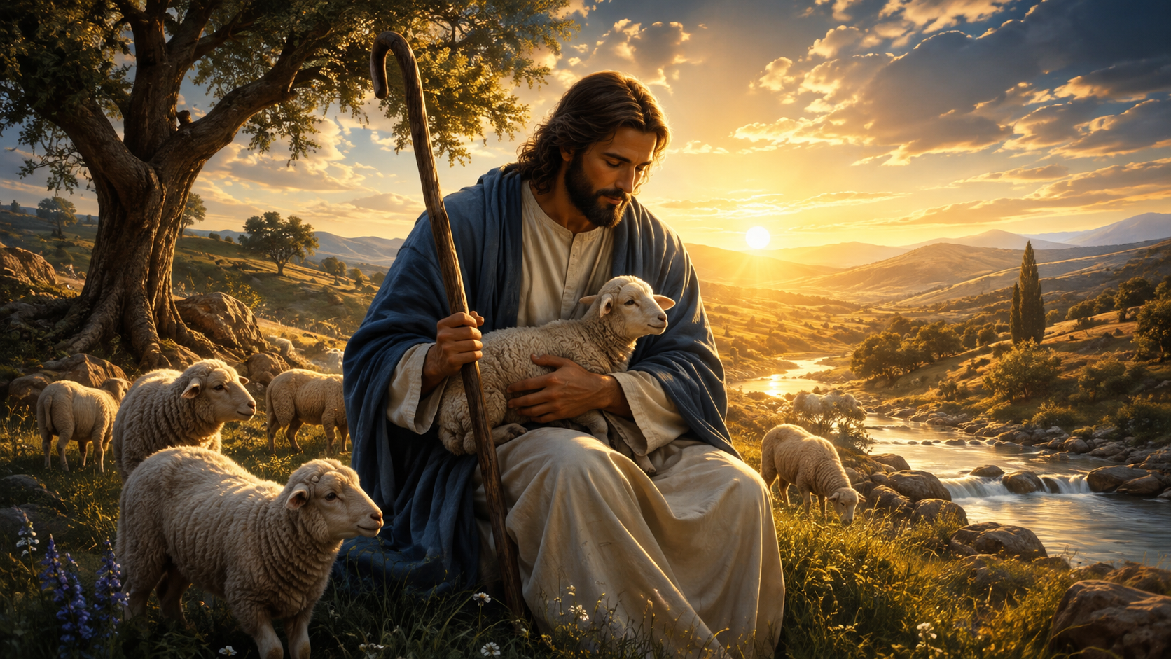 Salmo 23 o senhor e o meu pastor